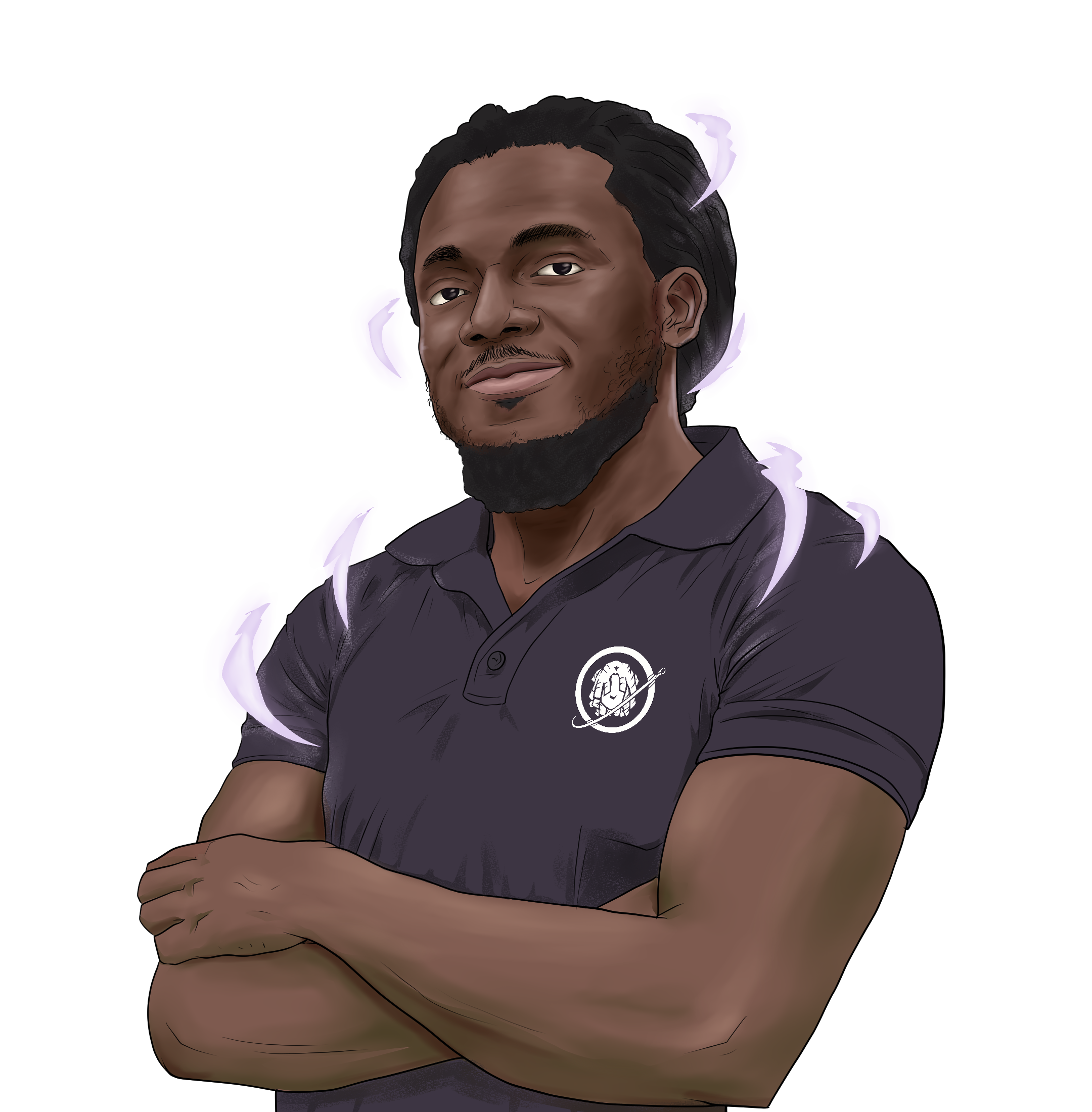 Illustration of Christopher Gayle