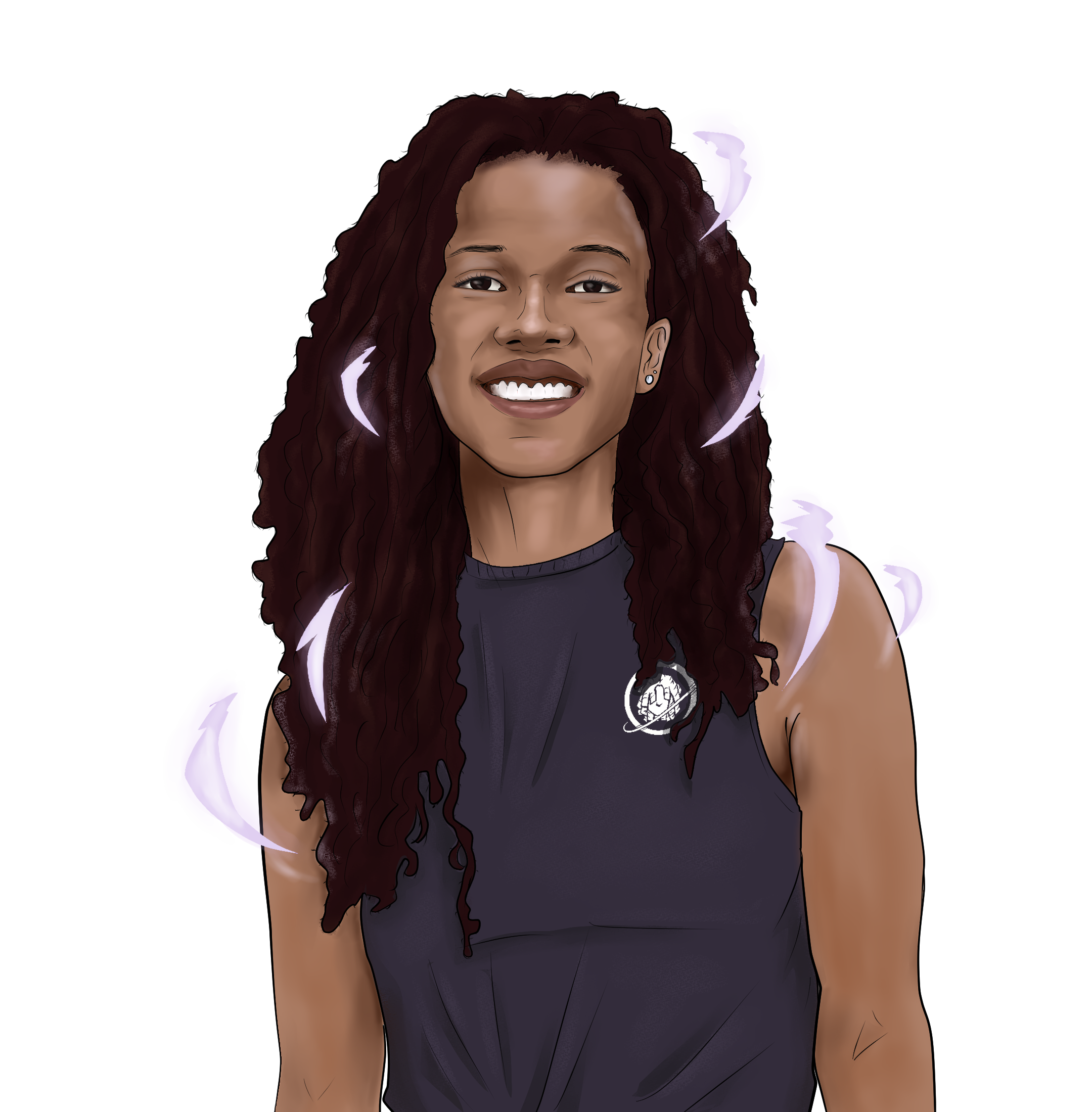 Illustration of Victoria Gregory